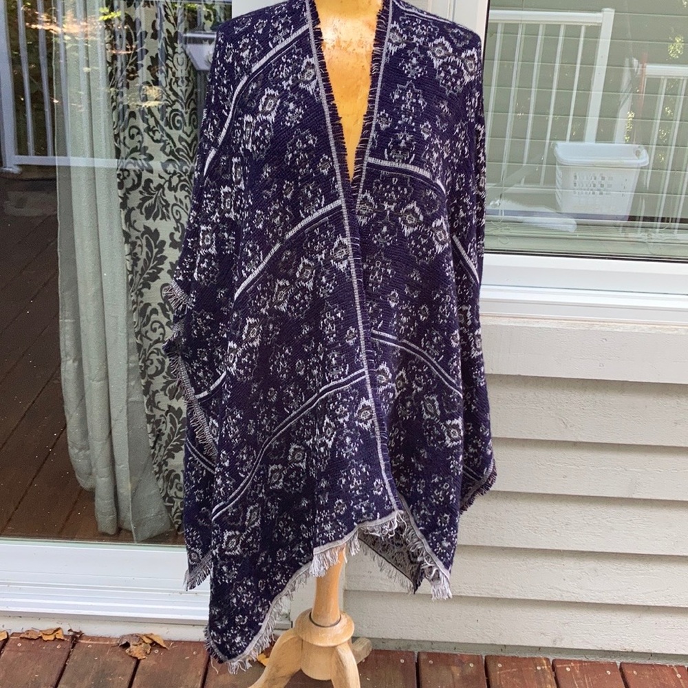 NWT Bob Timberlake poncho
